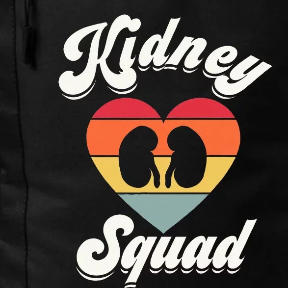 Kidney Team Squad Nephrology Nurse Dialysis Technician Tech Daily Commute Backpack