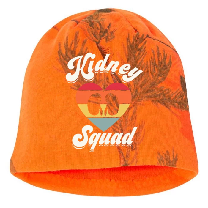 Kidney Team Squad Nephrology Nurse Dialysis Technician Tech Kati - Camo Knit Beanie