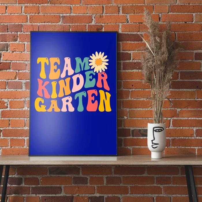 Kindergarten Teacher Team Kindergarten Gift Poster