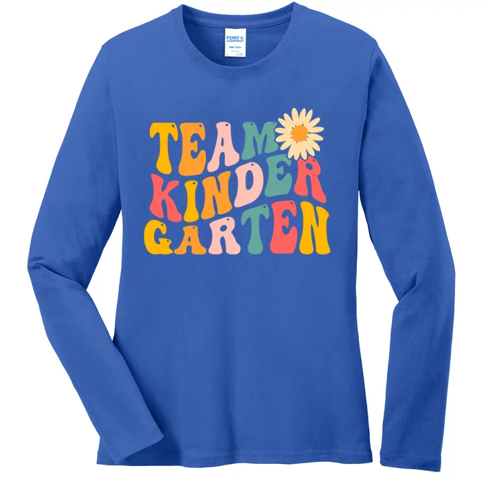 Kindergarten Teacher Team Kindergarten Gift Ladies Long Sleeve Shirt