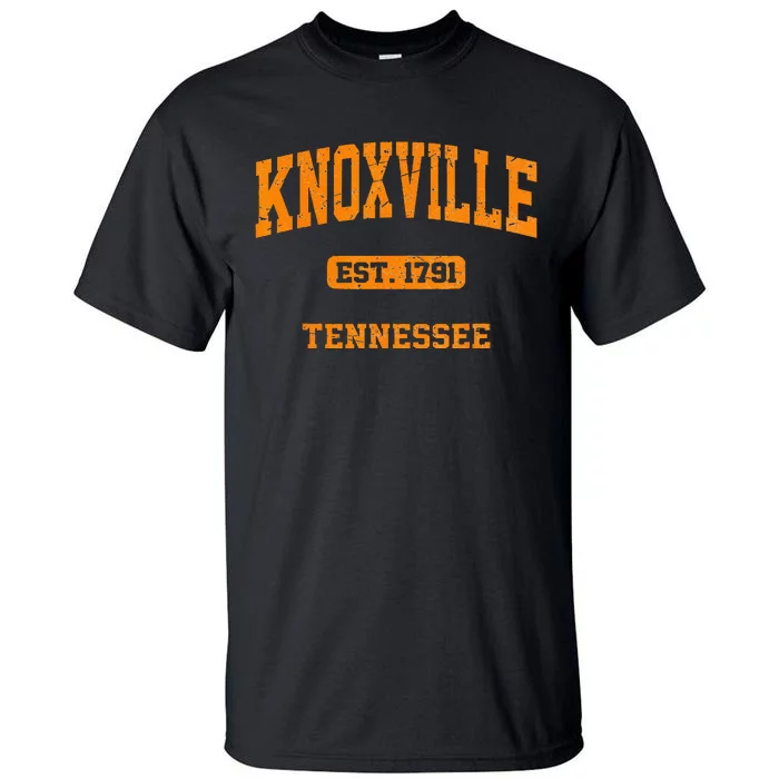 Knoxville Tennessee TN Vintage State Athletic Style Tall T-Shirt