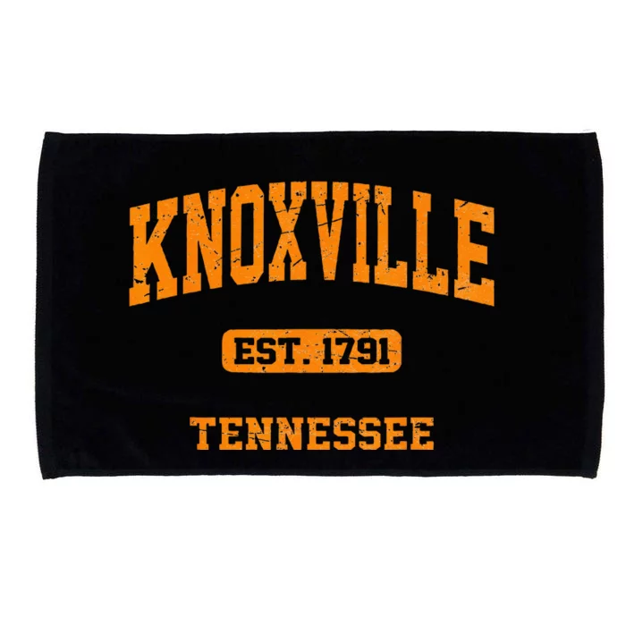 Knoxville Tennessee TN Vintage State Athletic Style Microfiber Hand Towel