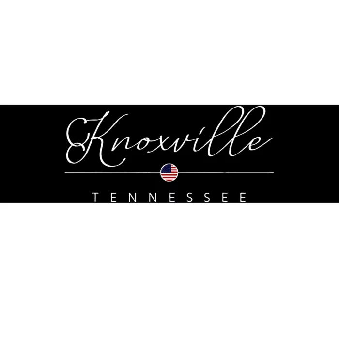 Knoxville Tennessee Tn On Knoxville Bumper Sticker