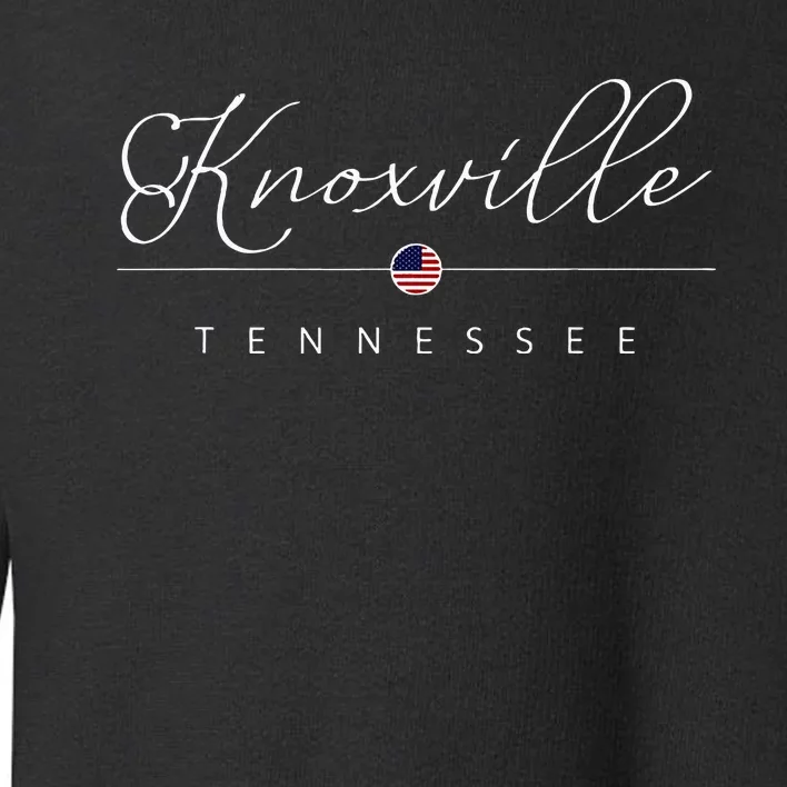 Knoxville Tennessee Tn On Knoxville Toddler Sweatshirt