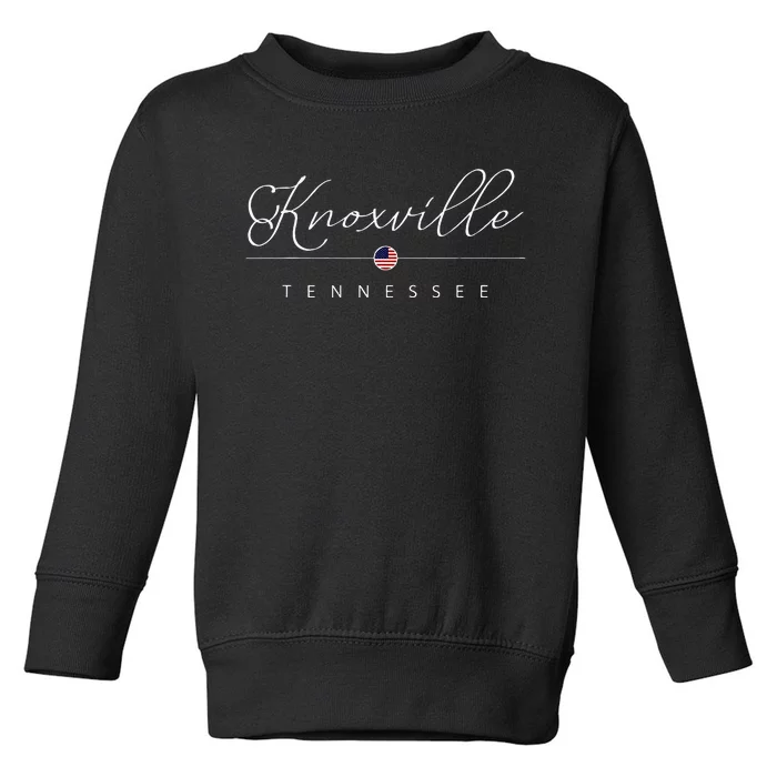 Knoxville Tennessee Tn On Knoxville Toddler Sweatshirt