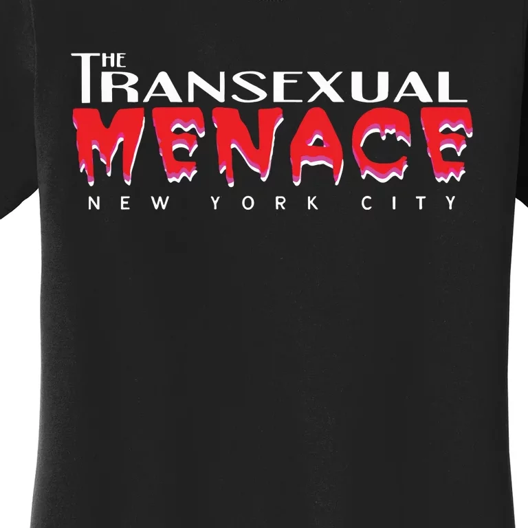 Kassette Tape The Transexual Menace New York City Women's T-Shirt