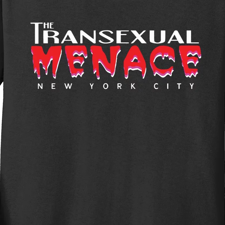 Kassette Tape The Transexual Menace New York City Kids Long Sleeve Shirt