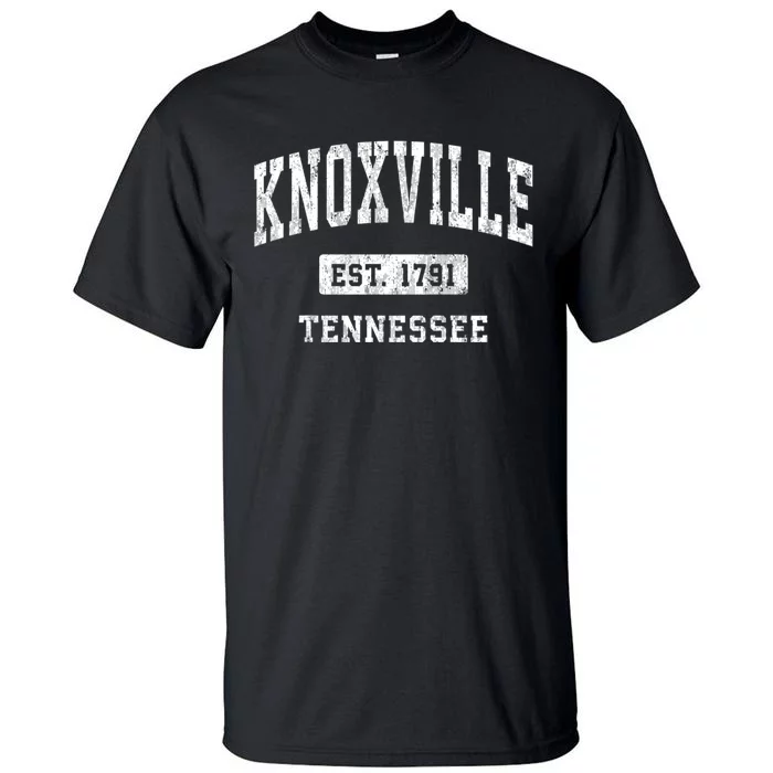 Knoxville Tennessee Tn Vintage Athletic Sports Tall T-Shirt