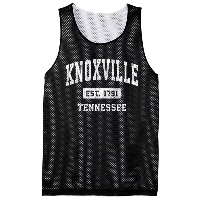 Knoxville Tennessee Tn Vintage Athletic Sports Mesh Reversible Basketball Jersey Tank