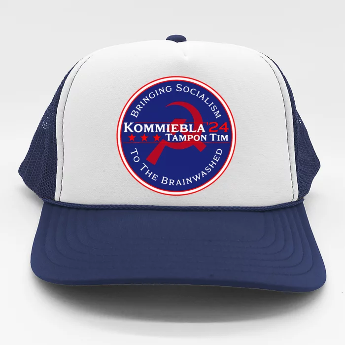 Kommiebla Tampon Tim 24 Political Satire Trucker Hat