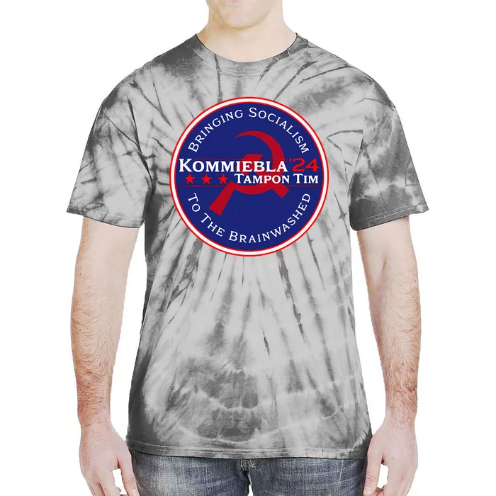 Kommiebla Tampon Tim 24 Political Satire Tie-Dye T-Shirt