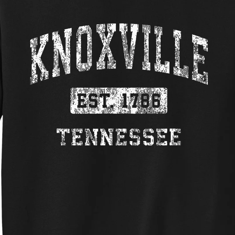 Knoxville Tennessee Tn Vintage Established Sports Sweatshirt