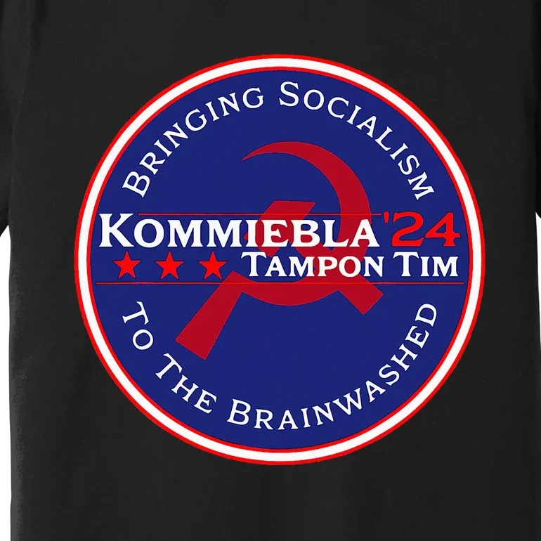 Kommiebla Tampon Tim 24 Political Satire Premium T-Shirt