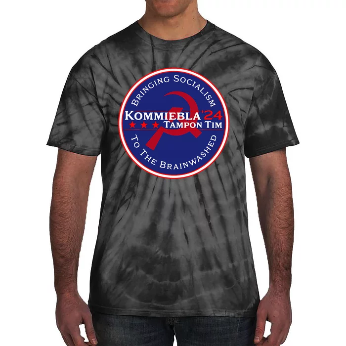 Kommiebla Tampon Tim 24 Political Satire Tie-Dye T-Shirt