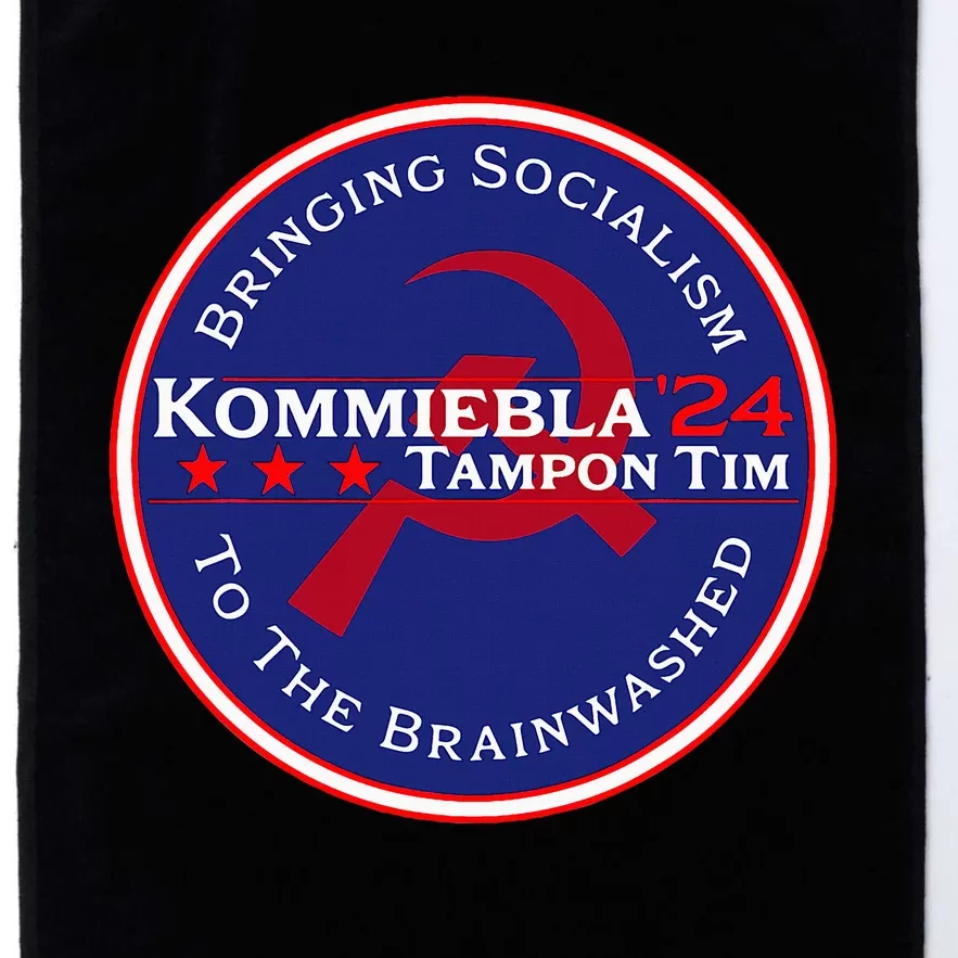 Kommiebla Tampon Tim 24 Political Satire Platinum Collection Golf Towel