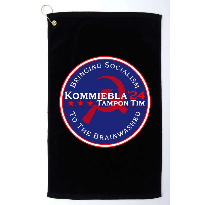 Kommiebla Tampon Tim 24 Political Satire Platinum Collection Golf Towel