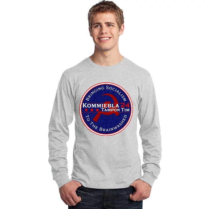 Kommiebla Tampon Tim 24 Political Satire Tall Long Sleeve T-Shirt