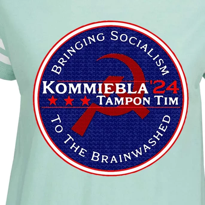 Kommiebla Tampon Tim 24 Political Satire Enza Ladies Jersey Football T-Shirt