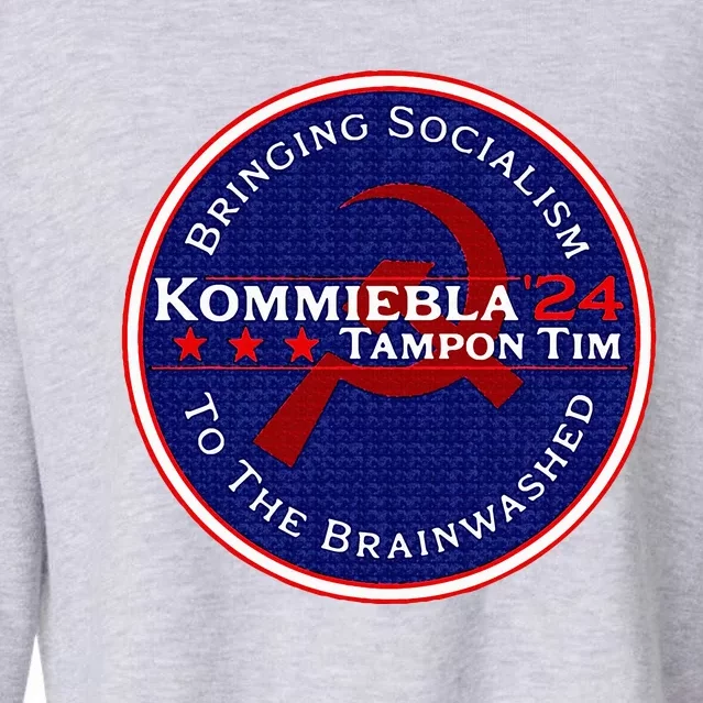 Kommiebla Tampon Tim 24 Political Satire Cropped Pullover Crew