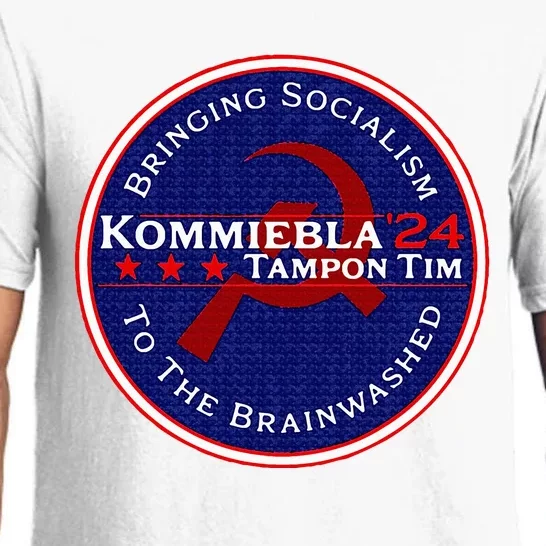 Kommiebla Tampon Tim 24 Political Satire Pajama Set