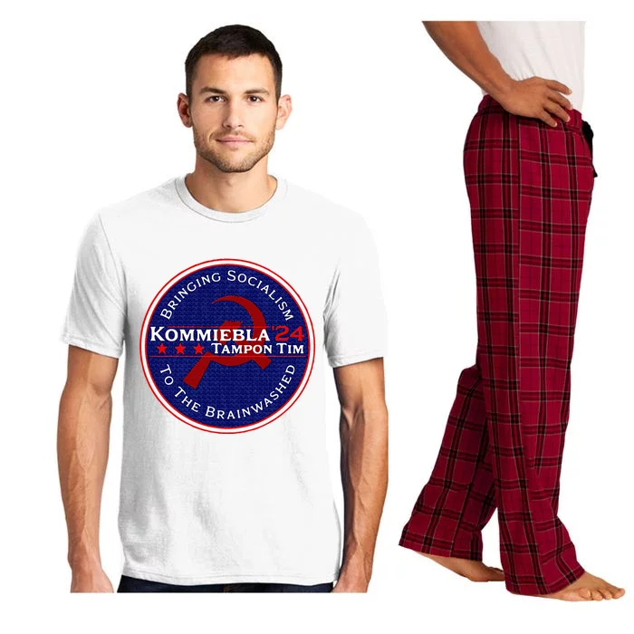 Kommiebla Tampon Tim 24 Political Satire Pajama Set