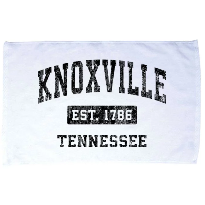 Knoxville Tennessee Tn Vintage Established Sports Design Microfiber Hand Towel