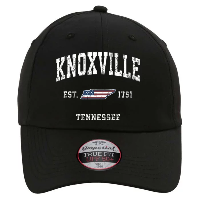 Knoxville Tennessee Tn Vintage American Flag Sports Design The Original Performance Cap