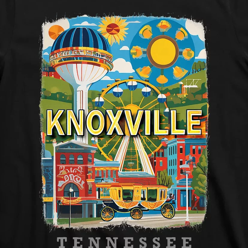 Knoxville Tennessee Tn Historic Downtown Sd136 T-Shirt