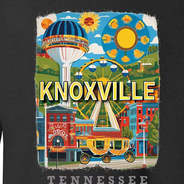 Knoxville Tennessee Tn Historic Downtown Sd136 Toddler Sweatshirt