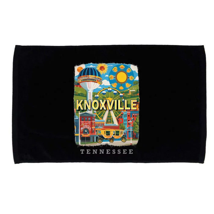 Knoxville Tennessee Tn Historic Downtown Sd136 Microfiber Hand Towel