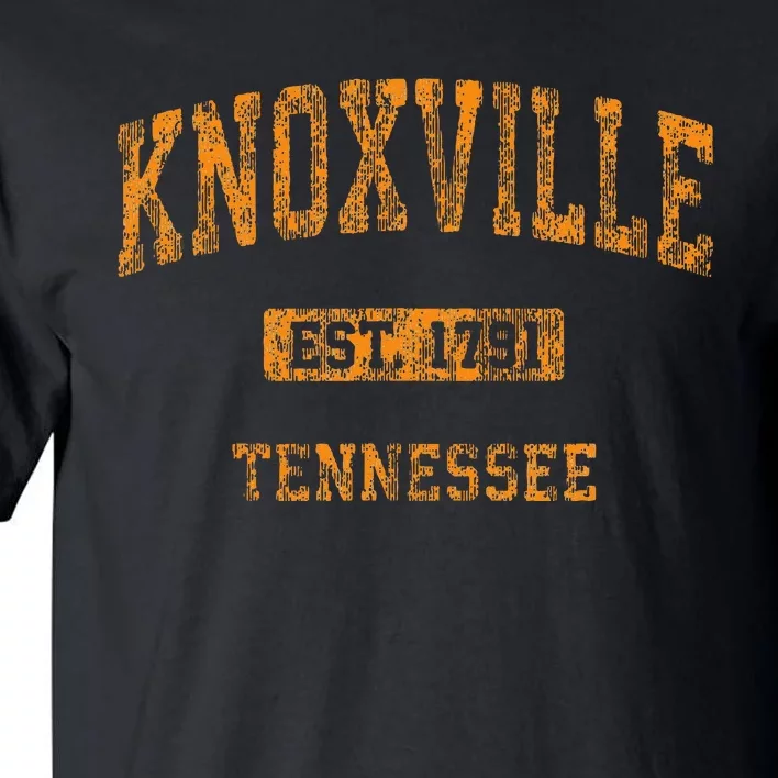 Knoxville Tennessee Tn Vintage Athletic Sports Tall T-Shirt