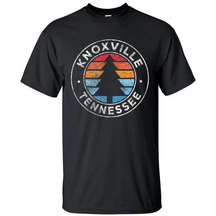 Knoxville Tennessee Tn Vintage Graphic Retro 70s Tall T-Shirt