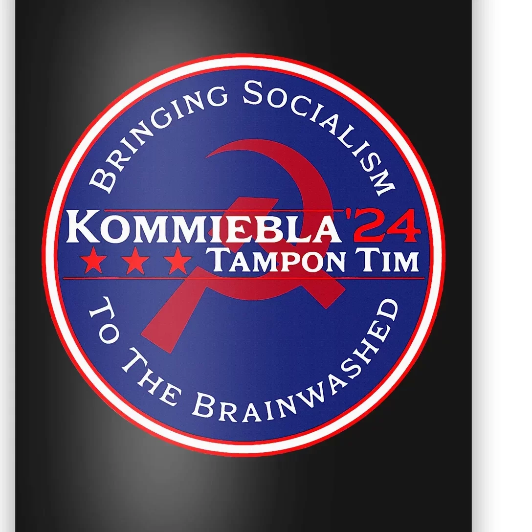 Kommiebla Tampon Tim 24 Political Satire Poster