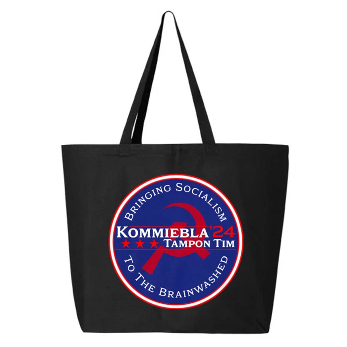 Kommiebla Tampon Tim 24 Political Satire 25L Jumbo Tote