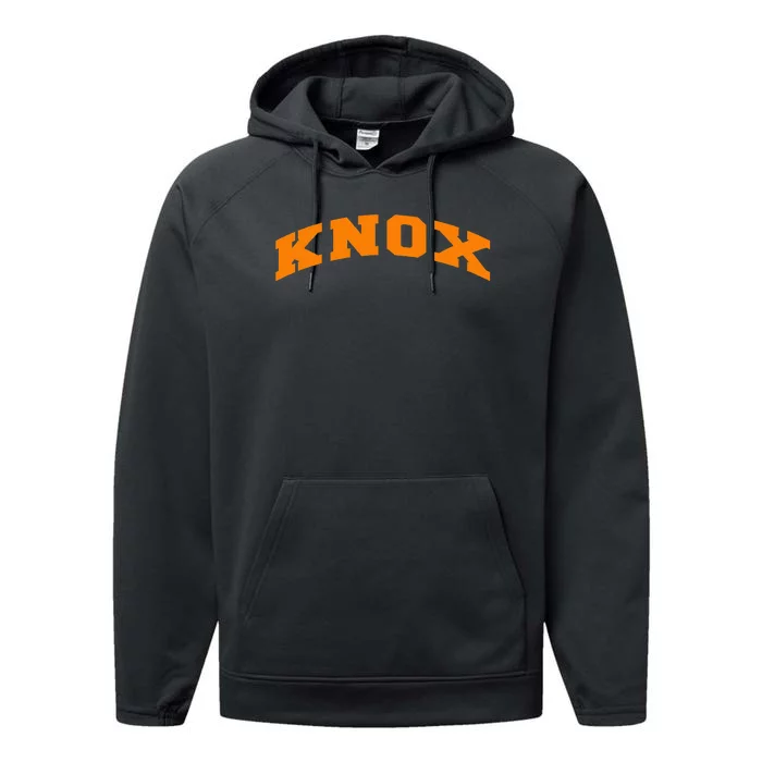 Knoxville Tennessee Varsity Style Knox Performance Fleece Hoodie