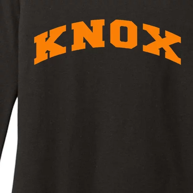 Knoxville Tennessee Varsity Style Knox Womens CVC Long Sleeve Shirt