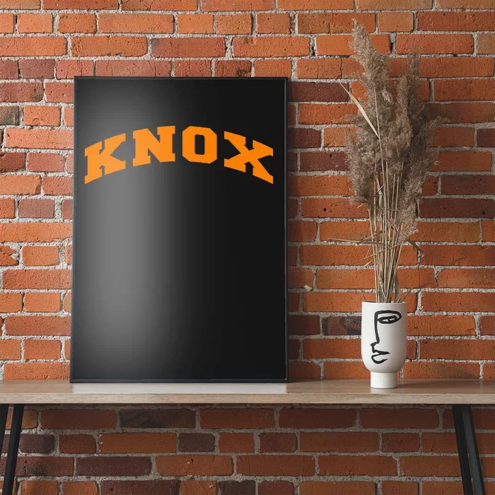 Knoxville Tennessee Varsity Style Knox Poster