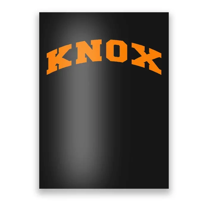 Knoxville Tennessee Varsity Style Knox Poster