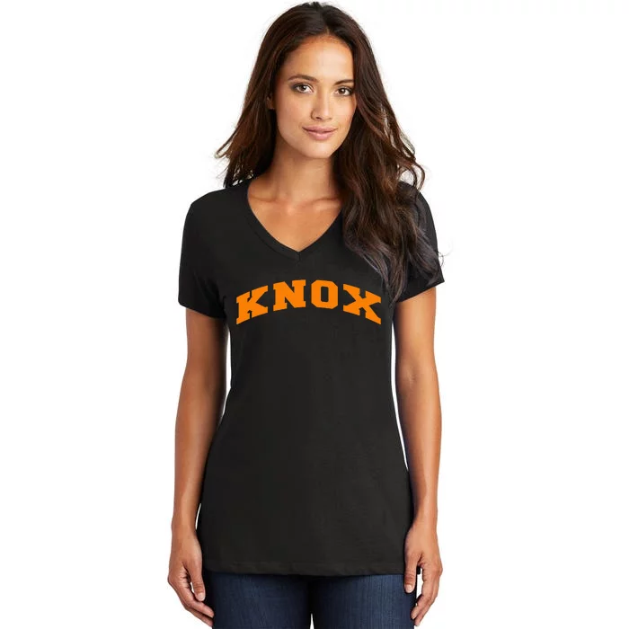 Knoxville Tennessee Varsity Style Knox Women's V-Neck T-Shirt