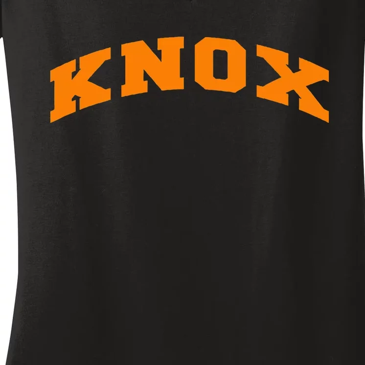 Knoxville Tennessee Varsity Style Knox Women's V-Neck T-Shirt