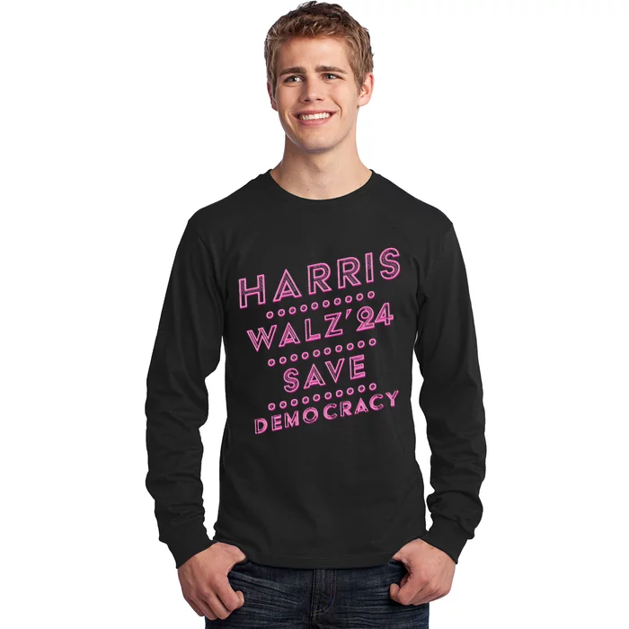 Kamalaharris Tim Walz 2024 Election Harris Waltz Long Sleeve Shirt