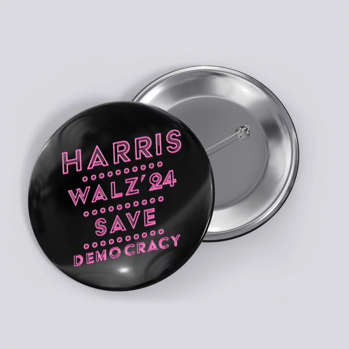 Kamalaharris Tim Walz 2024 Election Harris Waltz Button