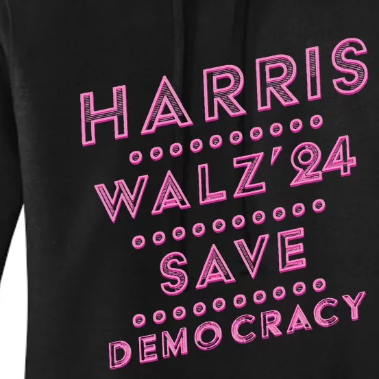 Kamalaharris Tim Walz 2024 Election Harris Waltz Women's Pullover Hoodie