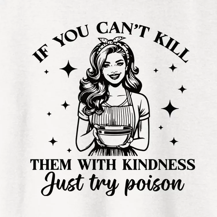 Kill Them With Kindness Women's Crop Top Tee