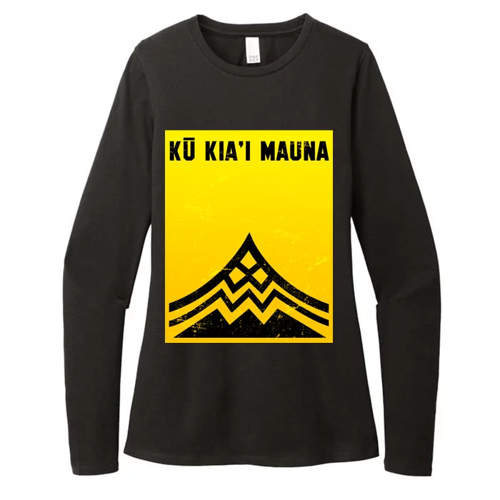 Ku Kiai Mauna Womens CVC Long Sleeve Shirt