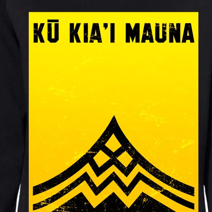 Ku Kiai Mauna Womens California Wash Sweatshirt