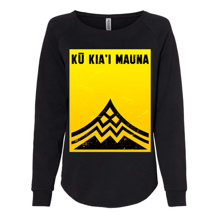 Ku Kiai Mauna Womens California Wash Sweatshirt