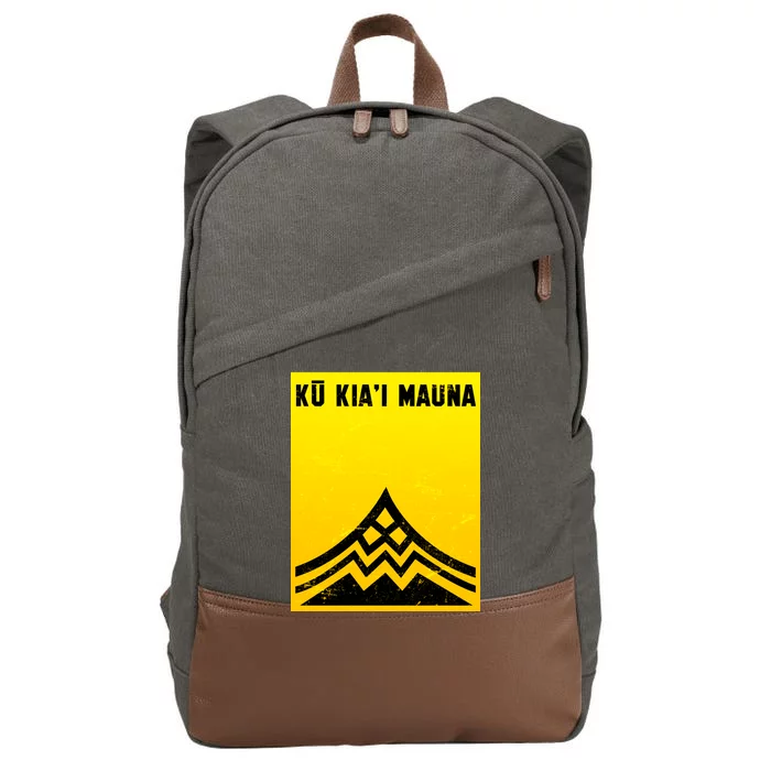 Ku Kiai Mauna Cotton Canvas Backpack