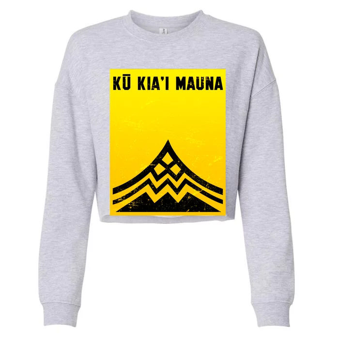 Ku Kiai Mauna Cropped Pullover Crew