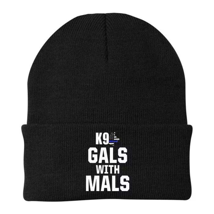 K9 Unit Belgian Malinois PD Gals Mals Police Trainer Knit Cap Winter Beanie